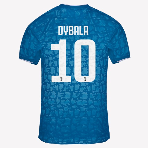 Trikot Juventus NO.10 Dybala Ausweich 2019-20 Blau Fussballtrikots Günstig
